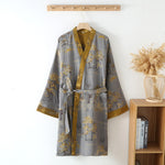 Peignoir Kimono Homme Jacquard