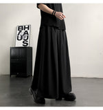 Hakama Homme Japonais Noir en Soie Plissée