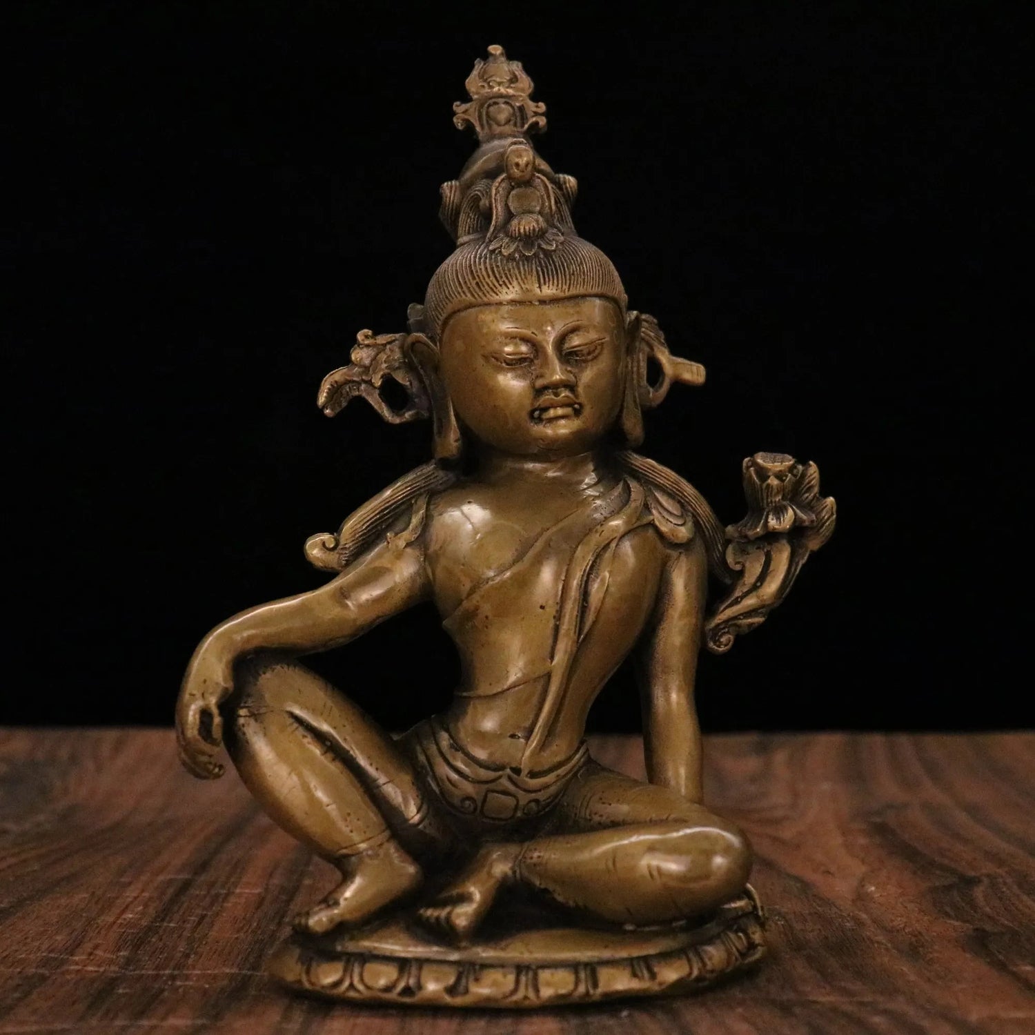 Divinité Japonaise Statue Indra