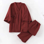 Ensemble jinbei rouge