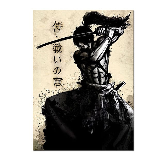 Estampe japonaise Riposte