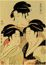 Estampe japonaise Geisha