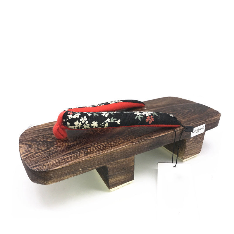 Geta Japonaise Femme Marron