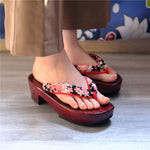 Geta Japonaise à Haut Talon