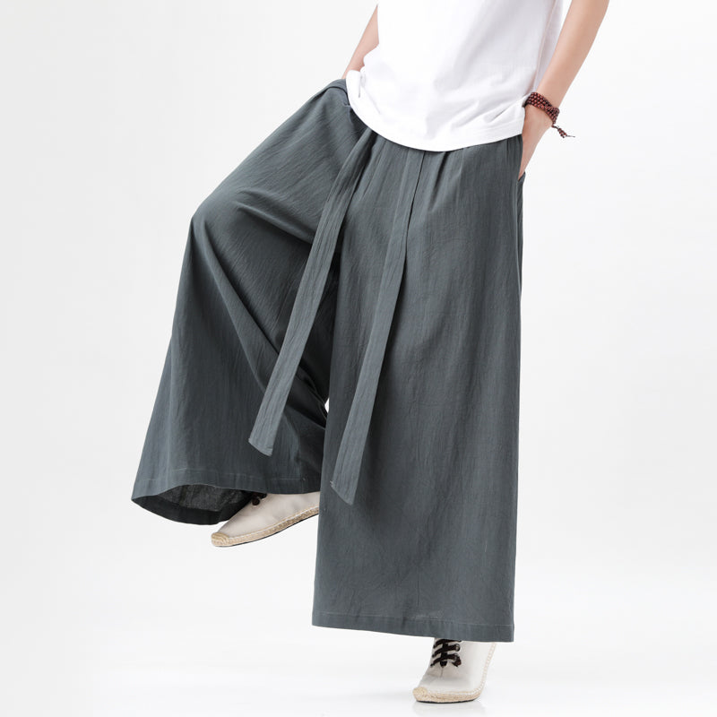 Hakama Homme Gris