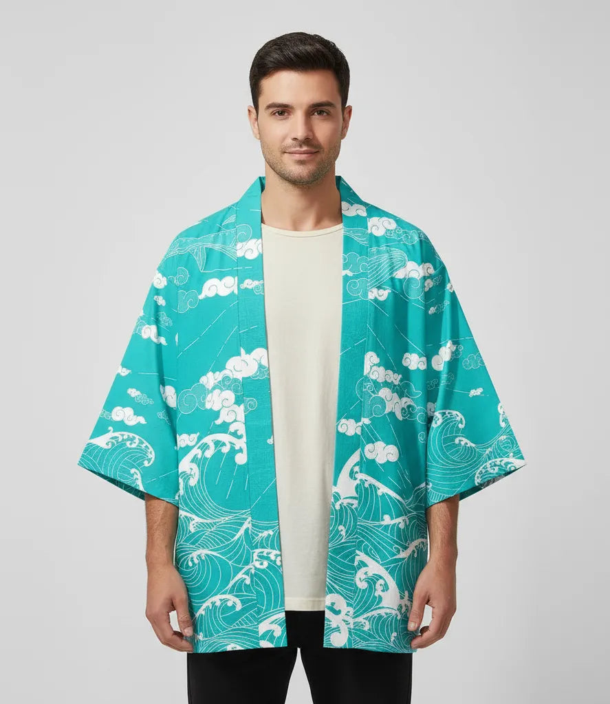Haori Ciel et Vague