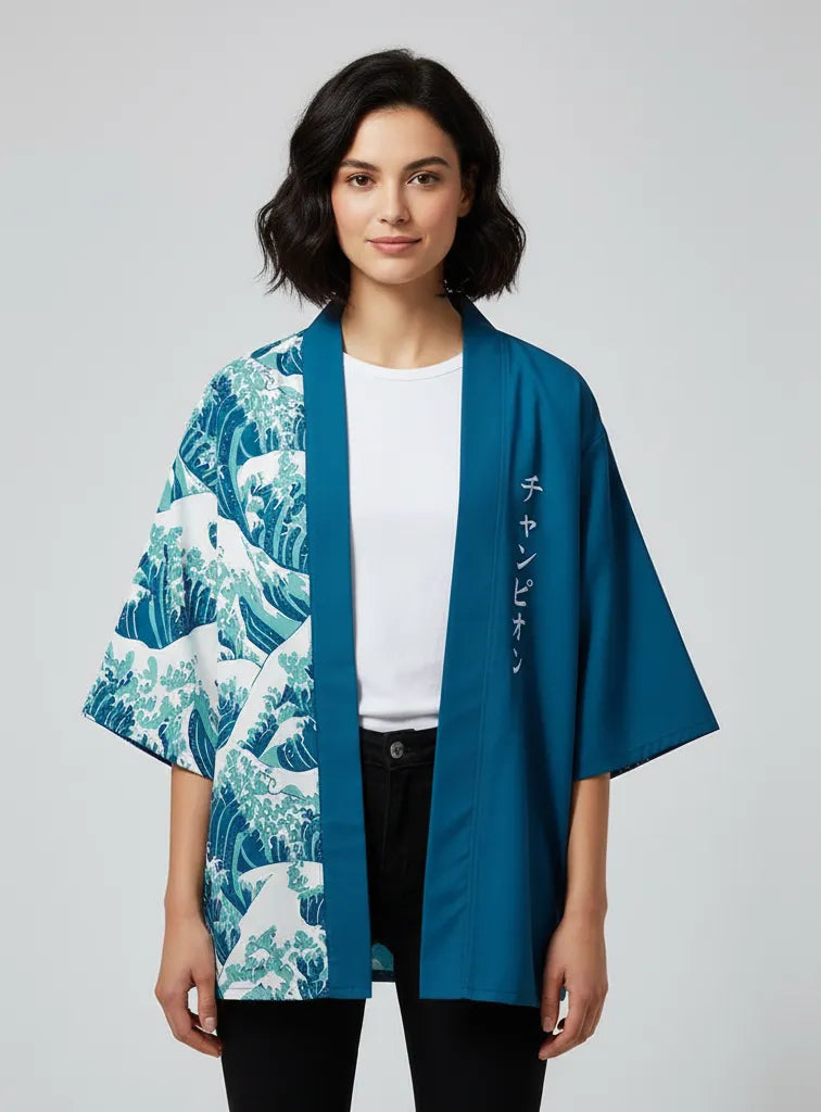 Haori Vague de Kanagawa