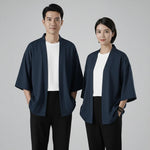Haori bleu marine