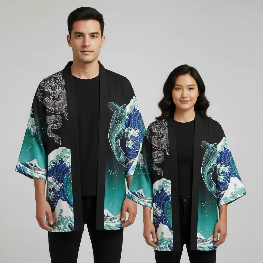 Haori Carpe Koi