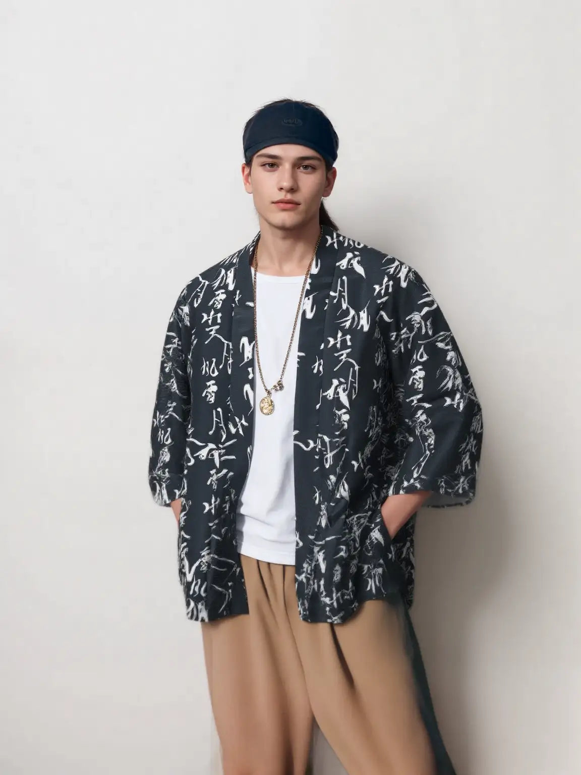 Haori homme streetwear