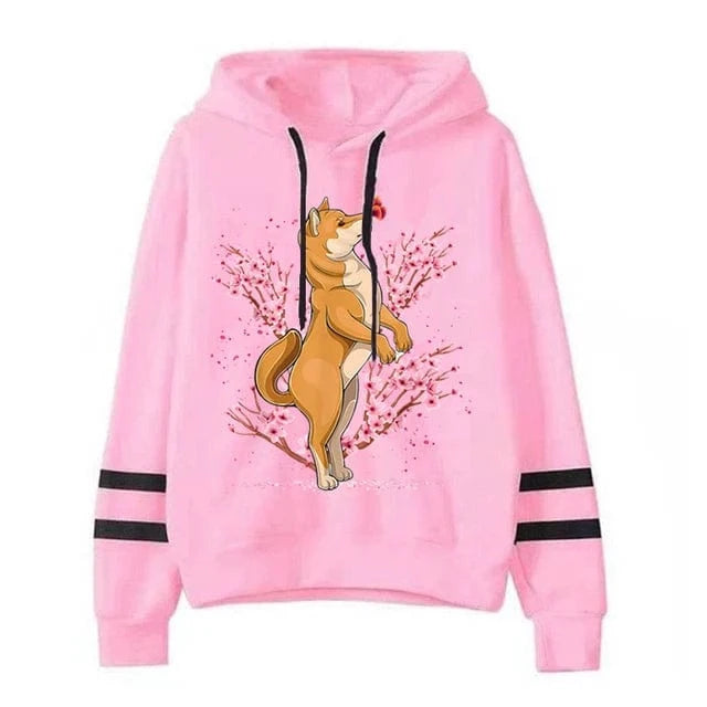 XS / Rose Hoodie Chien Sakura