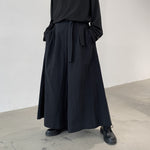 Pantalon hakama homme noir