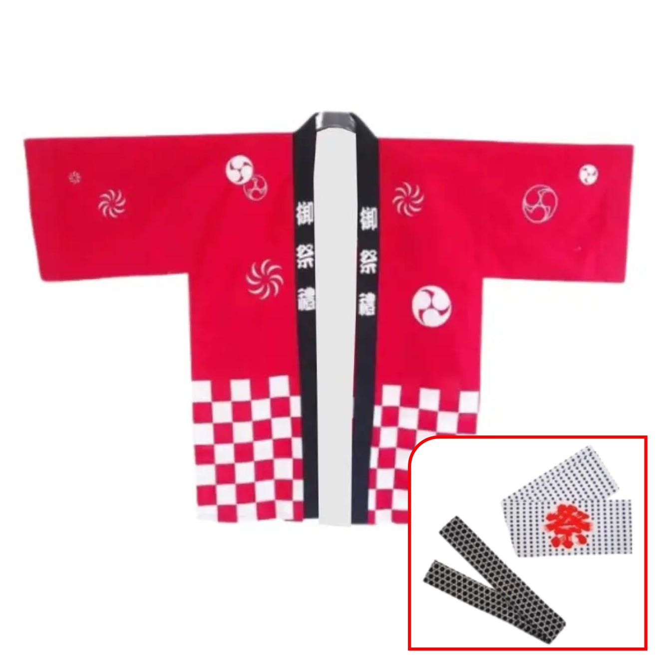 Happi Coat Traditionnel Japonais pour Homme