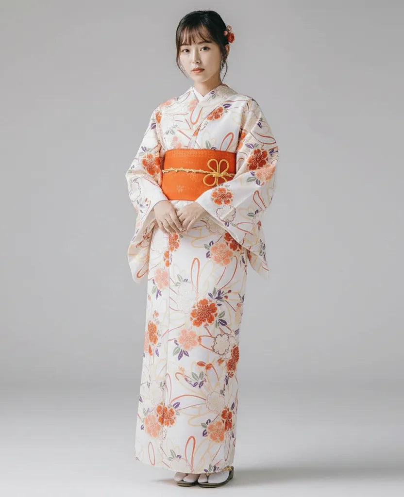 Kimono Houmongi blanc