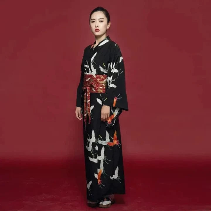Kimono Japonais Femme 'Tsuru'