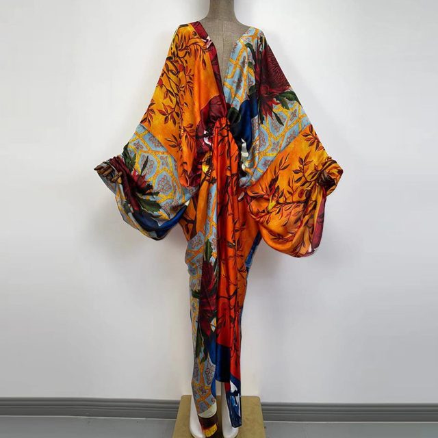 Kimono femme long printemps