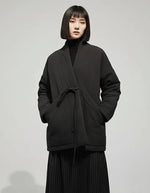 Kimono femme noir hiver vintage