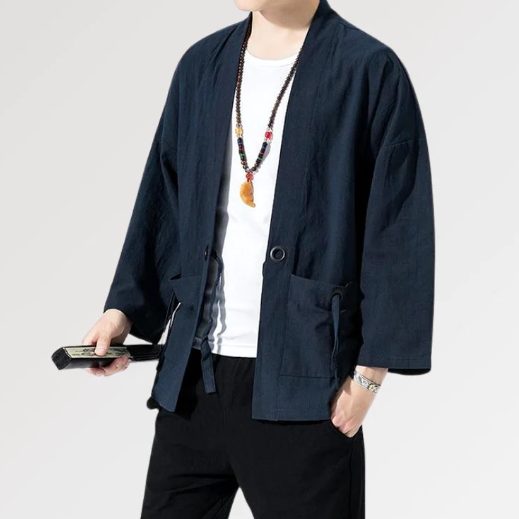 Kimono Bleu Homme 'Seiryū'