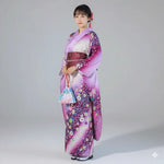 Kimono Furisode violet