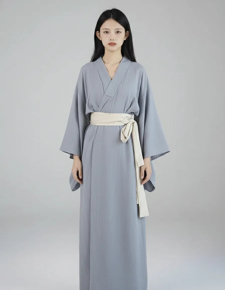 Kimono Iromuji bleu