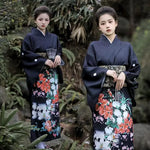 Kimono tomesode fleuri