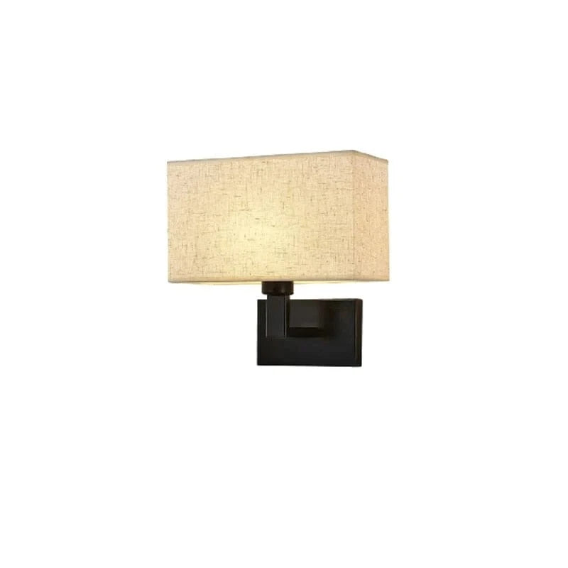 Noir Lampe Murale Japonaise