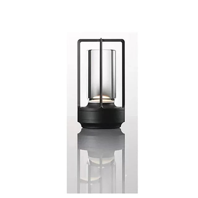 Noir Lampe de Chevet Japonaise