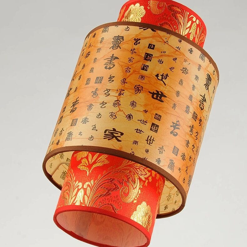 Lampe Japonaise Rouge