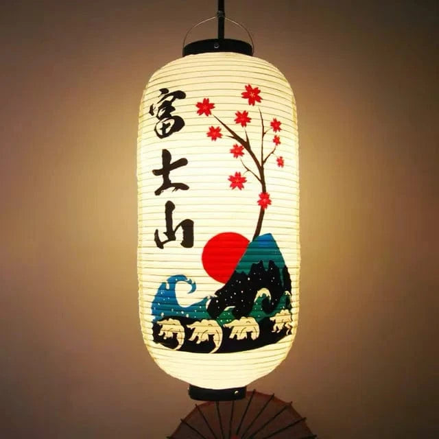 Lanterne japonaise Mont fuji