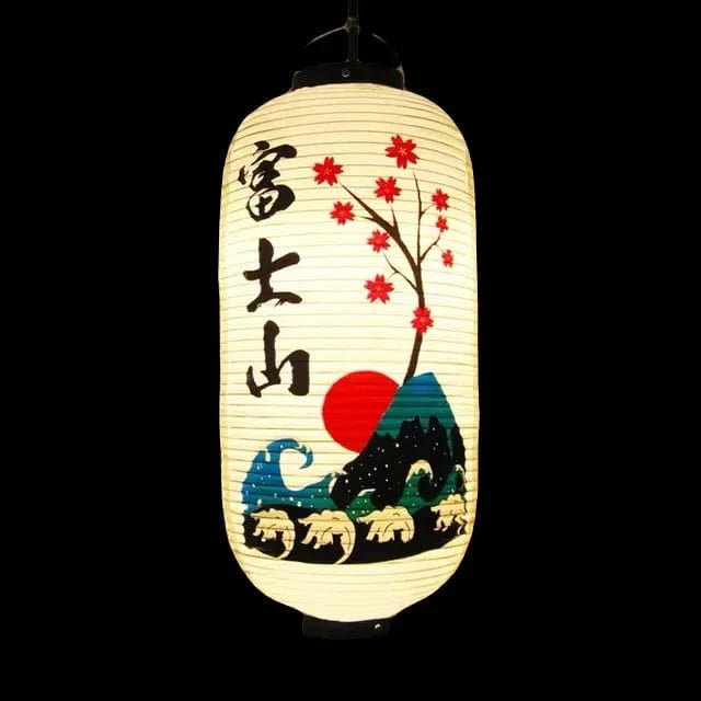 Lanterne japonaise Mont fuji