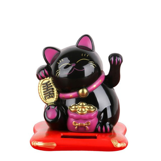 Maneki Neko Solaire Noir