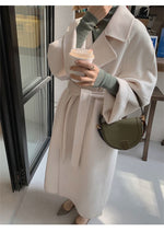 Manteau Kimono Chaud Blanc