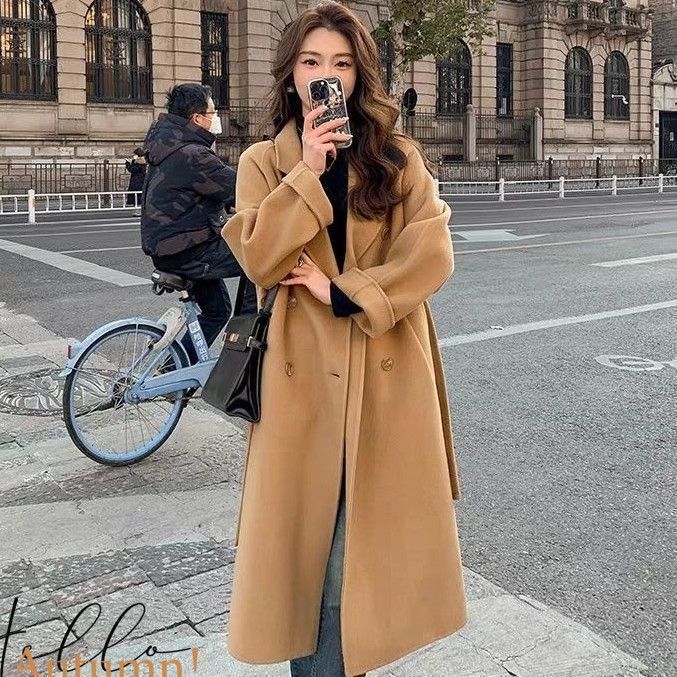 Manteau Kimono Laine Epais