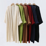 Manteau Kimono Maxi Tricot
