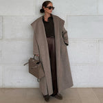 Manteau Kimono à Grand Col