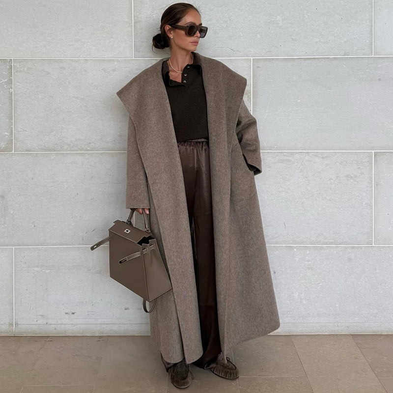 Manteau Kimono à Grand Col
