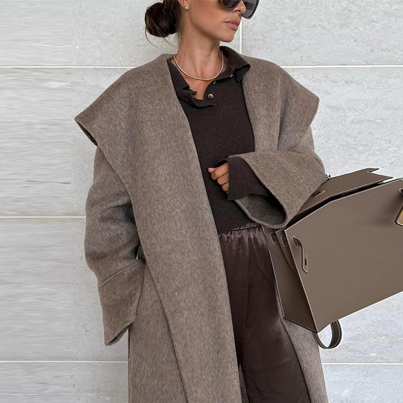 Manteau Kimono à Grand Col