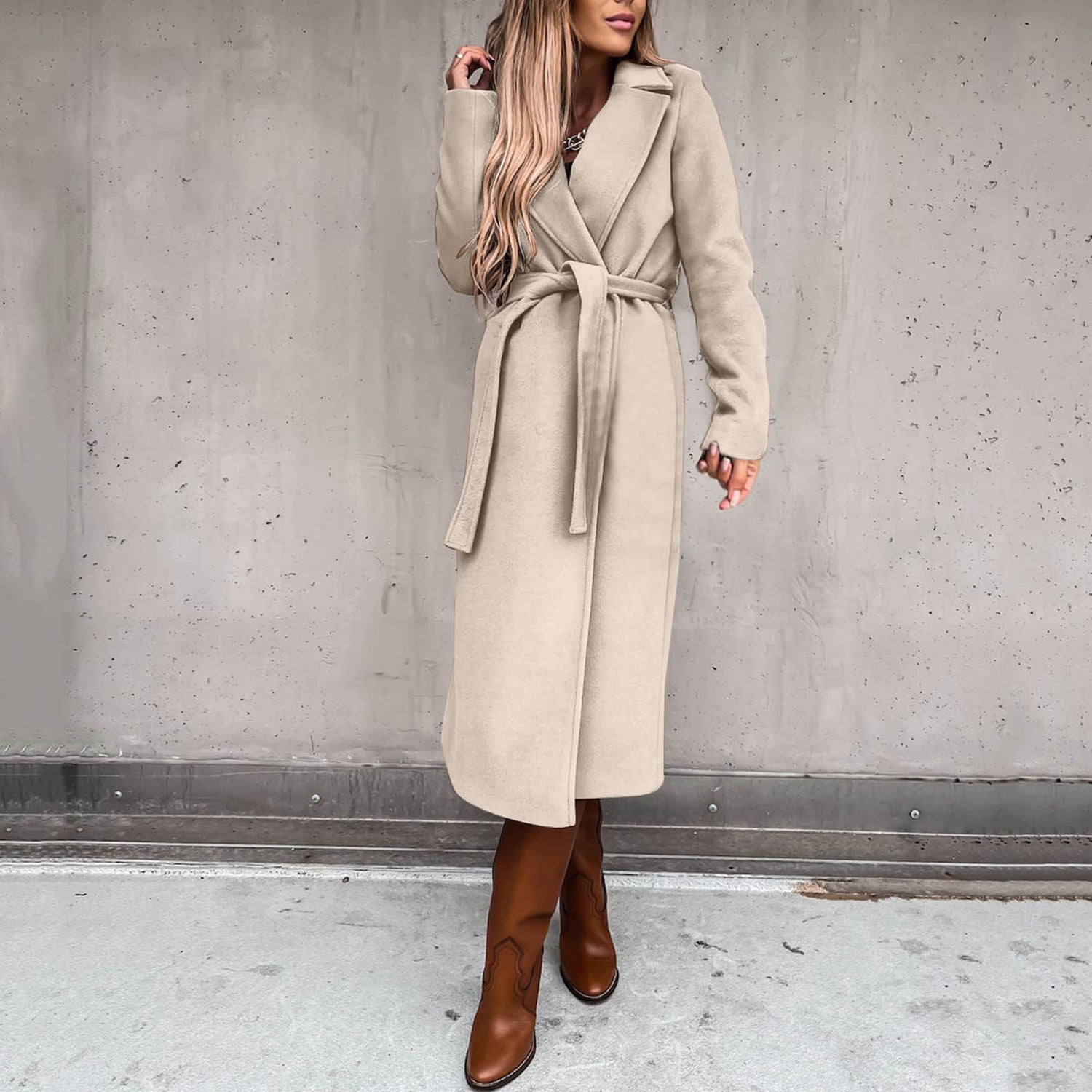 Manteau Kimono en Laine