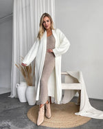 Manteau Kimono en Laine