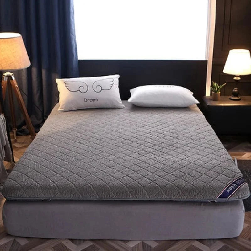 90 x 200 cm / Gris Matelas Japonais