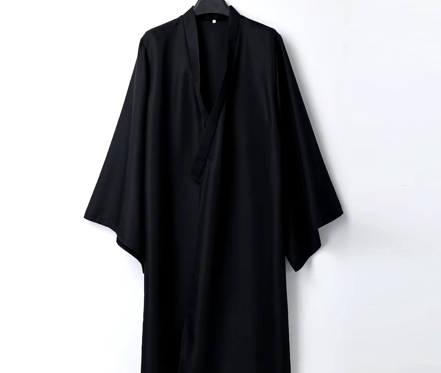 Nagajuban noir en polyester pour homme