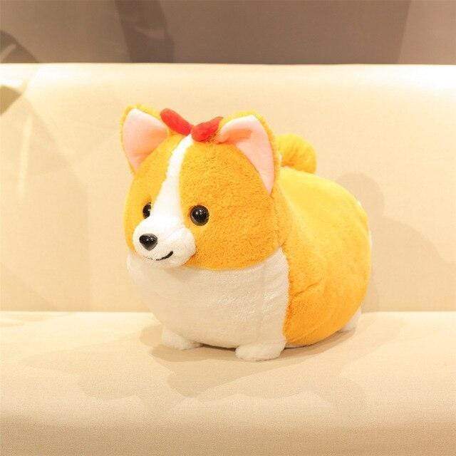 Peluche corgi kawaii