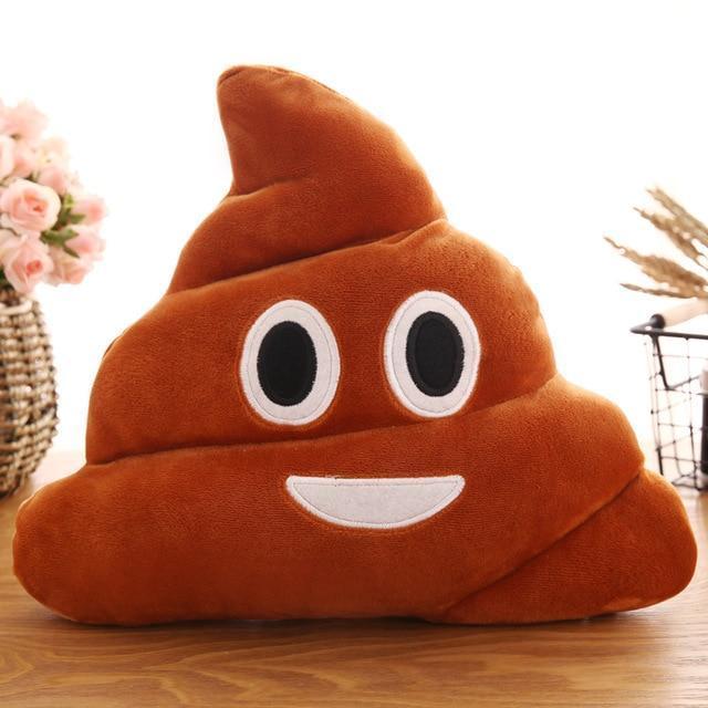 Peluche emoji caca Kawaii