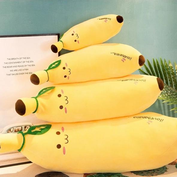 Peluche géante banane