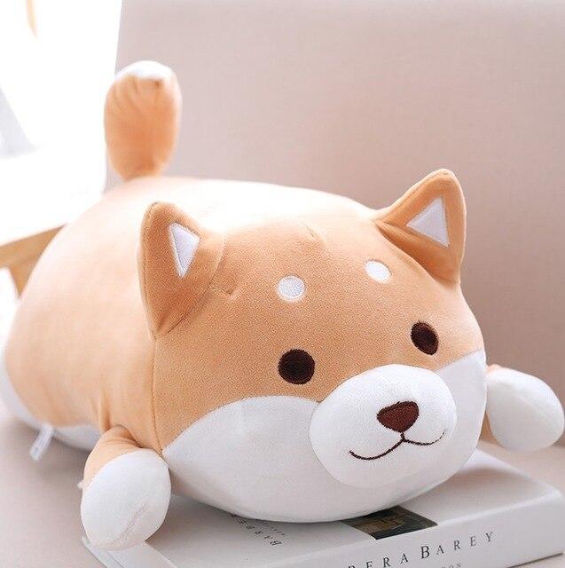 Éveillé / 35 cm / Marron Peluche shiba inu