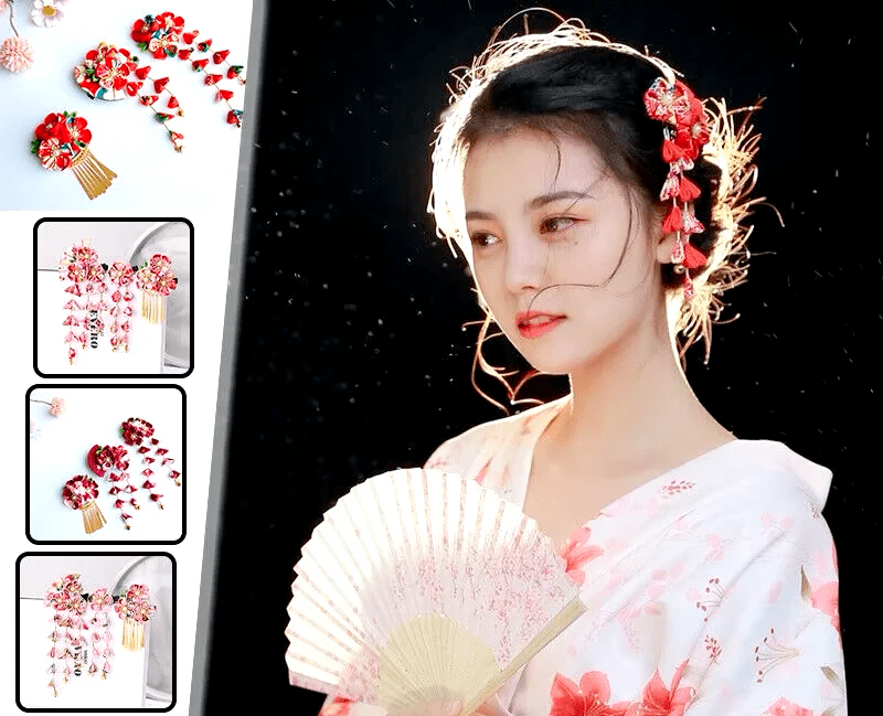 Pince à cheveux japonaise