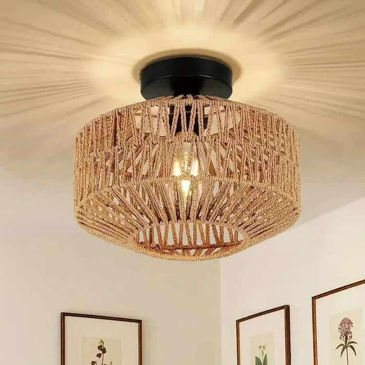 Plafonnier Bambou Japonais