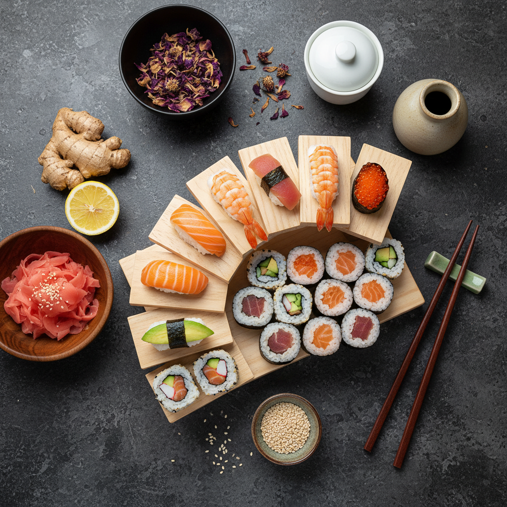 Plateau Japonais Sushi