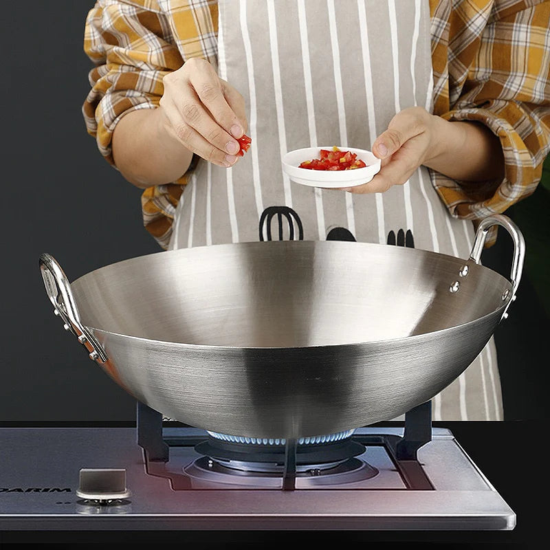 Poele Wok Inox