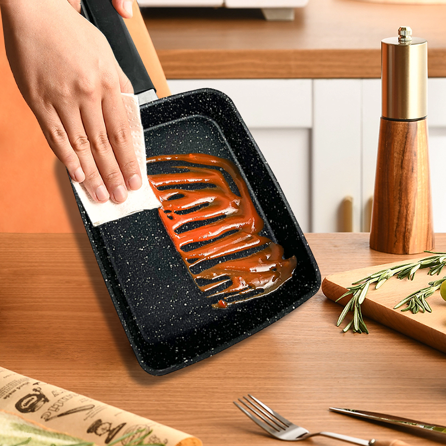 Poêle à Omelette Japonaise Antiadhésif